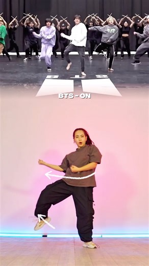 MIDNYT on Instagram: "#BTS - ON DANCE TUTORIAL | MIRRORED I SLOWED 💃: @akos.mnyt 🎶: @bts.bighitofficial #btsineedyou #btsdynamite #bangtan #army #btsarmy #kpop #kpopdance #kcoverist #hybe #bighitmusic #enhypen #magnetic #hybefamily #legendofkpop #btschallenge #ILLIT #방탄소년단 #불타오르네 #춤 #커버댄스 #정국 #jungkook_3d #bts_jungkook #jung_kook #pleasedontchange #pleasedontchangejungkook #standingnexttoyou #jungkook_golden #kpopdancetutorial"