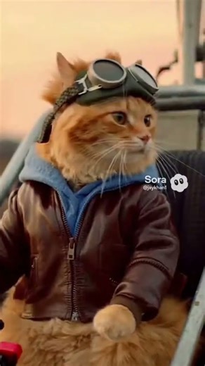 Cat Tries to Fly a Real Plane… You Won’t Believe The End! 😹✈️ #ai #trending #shorts #catvideos