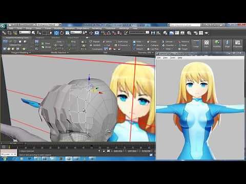 How to model hair in 3ds Max pt 6