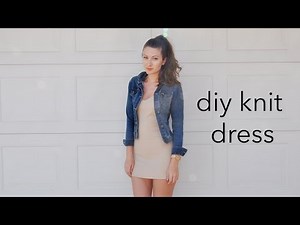 How To Sew A Knit Dress