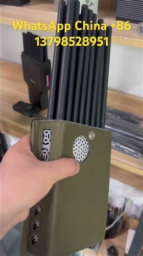 Drone UAV Signal Jammer Demonstration