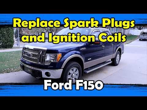 Replacement of Spark Plugs and Ignition Coils - 2012 Ford F150, 3.5L (2009-2014)