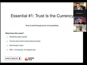 How-to-Session “11 Essentials for Entering the German Market” - Key Takeaways 🚀