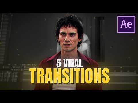 5 Viral Transitions For More Views I After Effects Tutorial