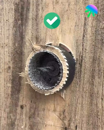 Wood hole saw trick | Magic Hands Creations