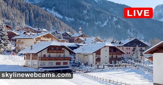 【LIVE】 Webcam Canazei | SkylineWebcams