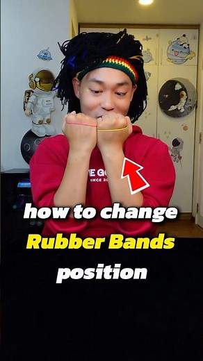 How to change Rubber Bands position ✨