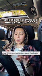 ⏰ License renewal time! Keep your CE certs + receipts for 4 years...