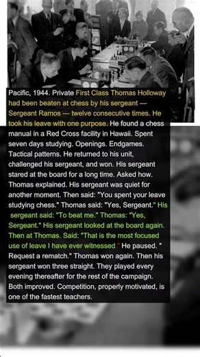 Soldier Spent His Entire Leave Teaching Himself Chess So He Could Beat His Sergeant | Military