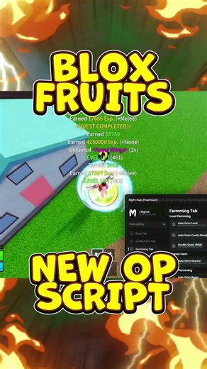 💙BLOX FRUITS Roblox New OP SCRIPT #roblox #bloxfruits #bloxfruitsscript #scriptbloxfruits #bloxfruit