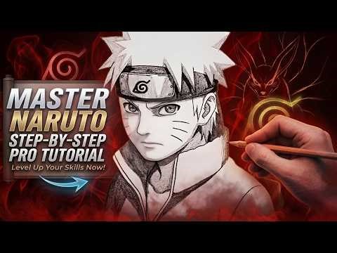 How to Draw Naruto Step by Step | Easy Anime Drawing Tutorial