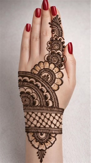 beautiful back hand mehndi design ||mehndi ka design #mehndi #hennadesign #hennastyle #arabichenna