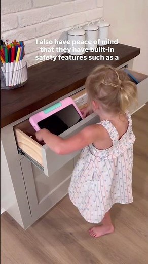 Basement Playroom Makeover with Treehouse & Art Zone Featuring Docking Drawer Charging