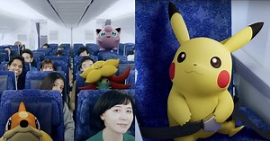 Japan's ANA airline releases in-flight safety video featuring Pokemon characters on Pikachu- and Eevee-themed aircraft