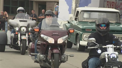 Bikers Unite for Mercy Flight