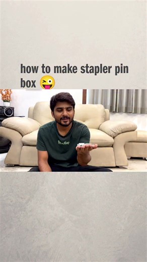 18K views · 324 reactions | how to make stapler pin box  | Shadab Tv | Facebook