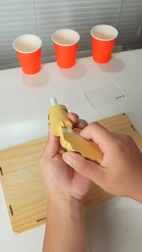 🔫 Step-by-Step Rotary Paper Revolver Craft Steps: • Take a piece of cardboard or thick paper for the revolver base. • Cut out the main body shape of a revolver. • Roll a strip of paper into a tight cylinder to make the barrel. • Attach the barrel to the revolver body with glue or tape. • Cut a circular piece of cardboard to act as the rotary chamber. • Fix the chamber on the side of the revolver body so it can rotate. • Add a paper strip or handle at the bottom for grip. • Decorate the revolver