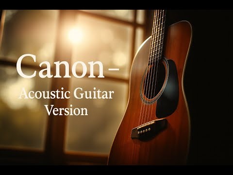 Pachelbel's Canon – Acoustic Guitar Remix: "Golden Hour Strings"