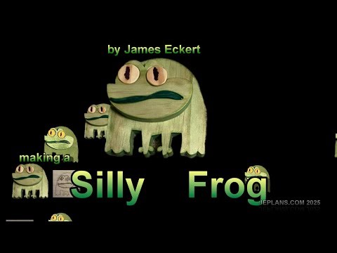 Making a Silly Frog on the Scroll Saw