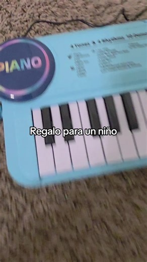 Regalo para un niño #pianomusical #piano #musical #microfono #TikTokShopJumpstartSale