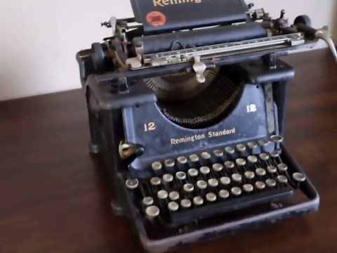 Vintage Remington Standard 12 Typewriter – Early 20th Century Industrial Office Machine - Etsy