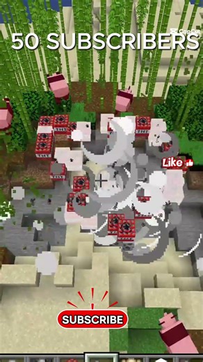 50 Subscribers = 50 TNT 💣 (END OF THE WORLD…) #minecraft #gaming #chaos #experiment #memes