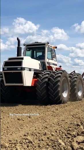 CASE 2870 Traction-King Tractor #bigtractorpower