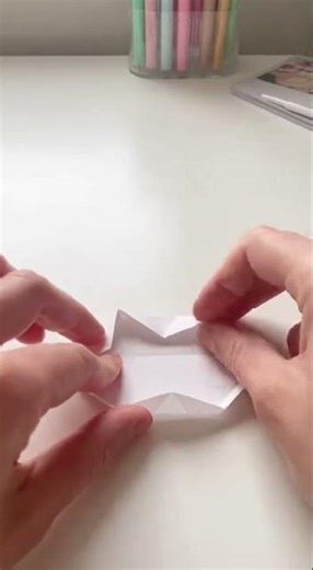 ⚠️DIY Paper Cringe Button😬!? Learn This Easy Trick #papercrafts #crafting #DIY