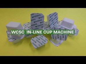 Winpak Lane WC5 packaging machine for Rectangular Cup Machine with Robotic Case Packer