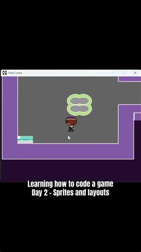 || Learning how to code a game || sprites and layouts || day 2 ||