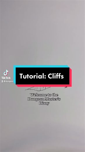 How to Draw Cliff Maps for Dungeons and Dragons Adventures