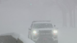Snowstorm pummels Long Island