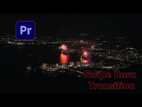 Make SWIPE BURN Transitions in Premiere Pro Like a Pro!