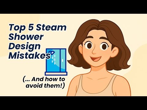 Top 5 Steam Shower Design Mistakes (and How to Avoid Them!)