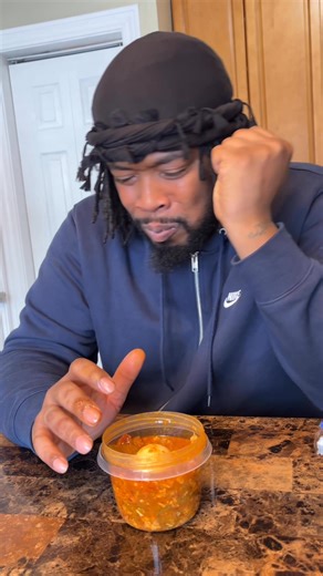 Decided to make the viral spicy bowl for my family last night I added real crab turkey sausage chicken shrimp pickles jalapeños banana peppers onions and my homemade sauce‼️ ( Look at his reaction 🤣 ) | Autumn Henry