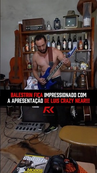 BALESTRIN fica IMPRESSIONADO com a APRESENTAÇÃO do LUIZ CRAZY NEAR! #juliobalestrin #trevor #zueira