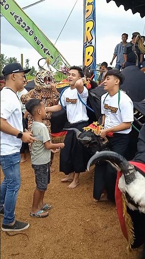 BANTENG BOLO DEWO x RASEL & AKBAR MAMA LELA On Java Cultural | #short #seni #budaya #carnaval #trip