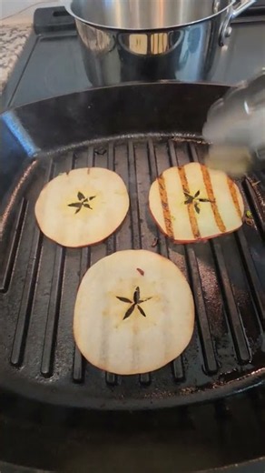 Grilled Apple #foodie #video #like