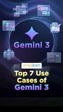 Gemini 3 Use Cases | Real-World AI Applications Explained | #shorts #simplilearn