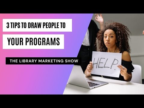 Nightmare Scenario: No One Shows Up for Your Library Program! 😨How to Make SURE That Never Happens