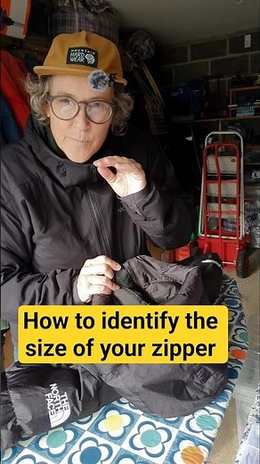 This is how to identify the size of your zipper when you require a replacement #zipperreplacement