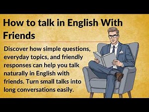 How to Talk in English with Friends || Graded Reader || Learn English Through Stories
