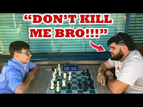 13 Year Old Prodigy Makes Hustler Nervous! Georgian Niko vs Armen