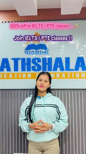 🎉 Big News! Get 50% Off On IELTS, PTE And On Duolingo.As well as free mock test sessions is going on at pathshala education foundation !!✅ Expert instructors ✅ Small class sizes ✅ Personalized feedback ✅ Flexible schedules ✅ Realistic practice testsOffer valid for a limited number of students! 📚 Don't miss out—enroll now!📍 New baneshwor chowk, 📞 Call: 01-4561809.....#IELTS #PTE #LanguageClasses #StudyAbroad #ExamPrep