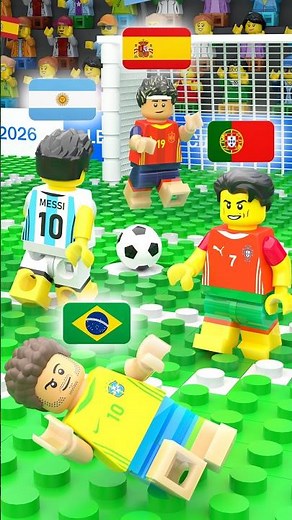 LEGO Football World Cup 2026: MESSI vs RONALDO vs YAMAL vs NEYMAR! ⚽🏆