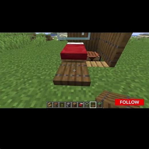 Smallest House in Minecraft! 🏠😱 | Tiny Survival Base Build Tutorial
