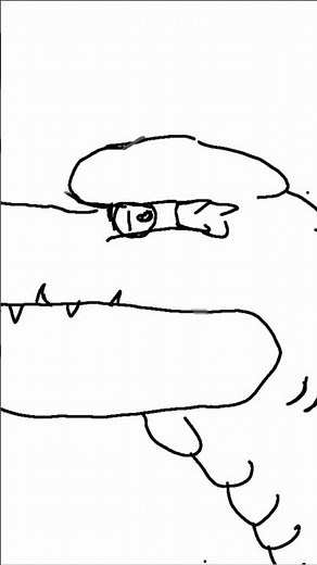 How to draw godzilla (speed draw)