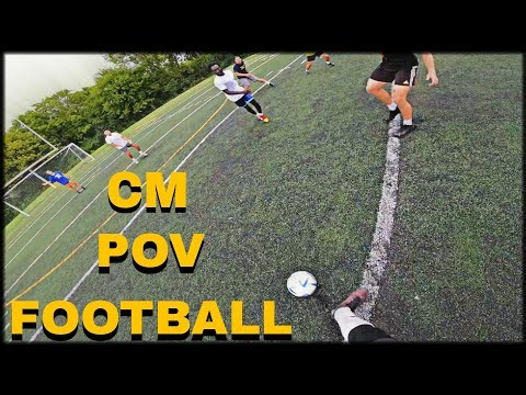 Experience Football from Midfield POV | CM Eye View