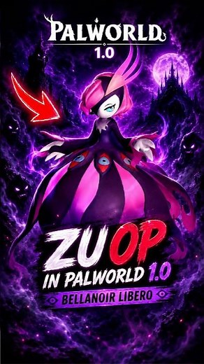 Das stärkste Pal in ganz Palworld 1.0 ist Bellanoir Libero. Hol sie dir jetzt! #palworld #guide