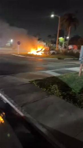 Earlier this week, the crew at Orlando Firehouse 11 extinguished a car fire on Curry Ford Rd around 2:00 a.m. No injuries or extension of the fire reported in this incident. Great job, The Beast of the East! | Orlando Fire Department